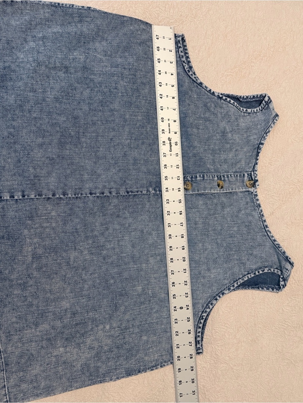 Lane Bryant Light Wash Blue Sleeveless Tank - Picture 10 of 16
